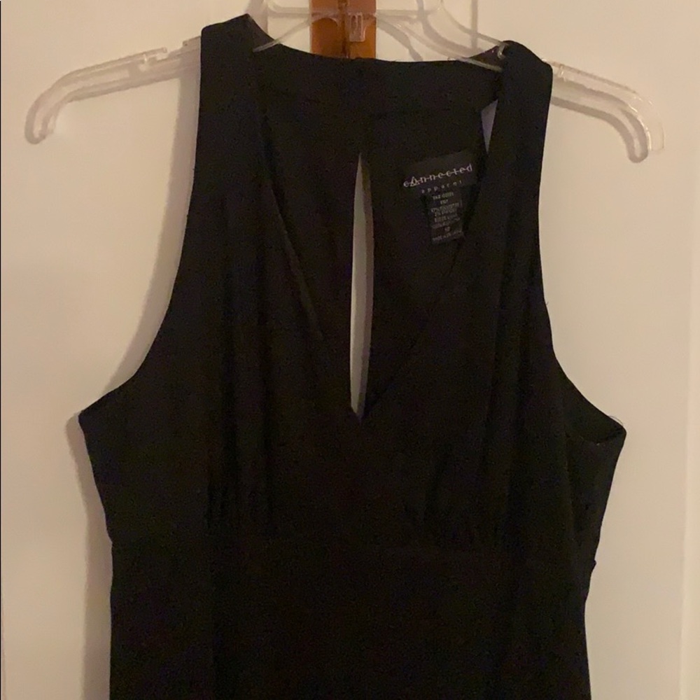Connected apparel black dress